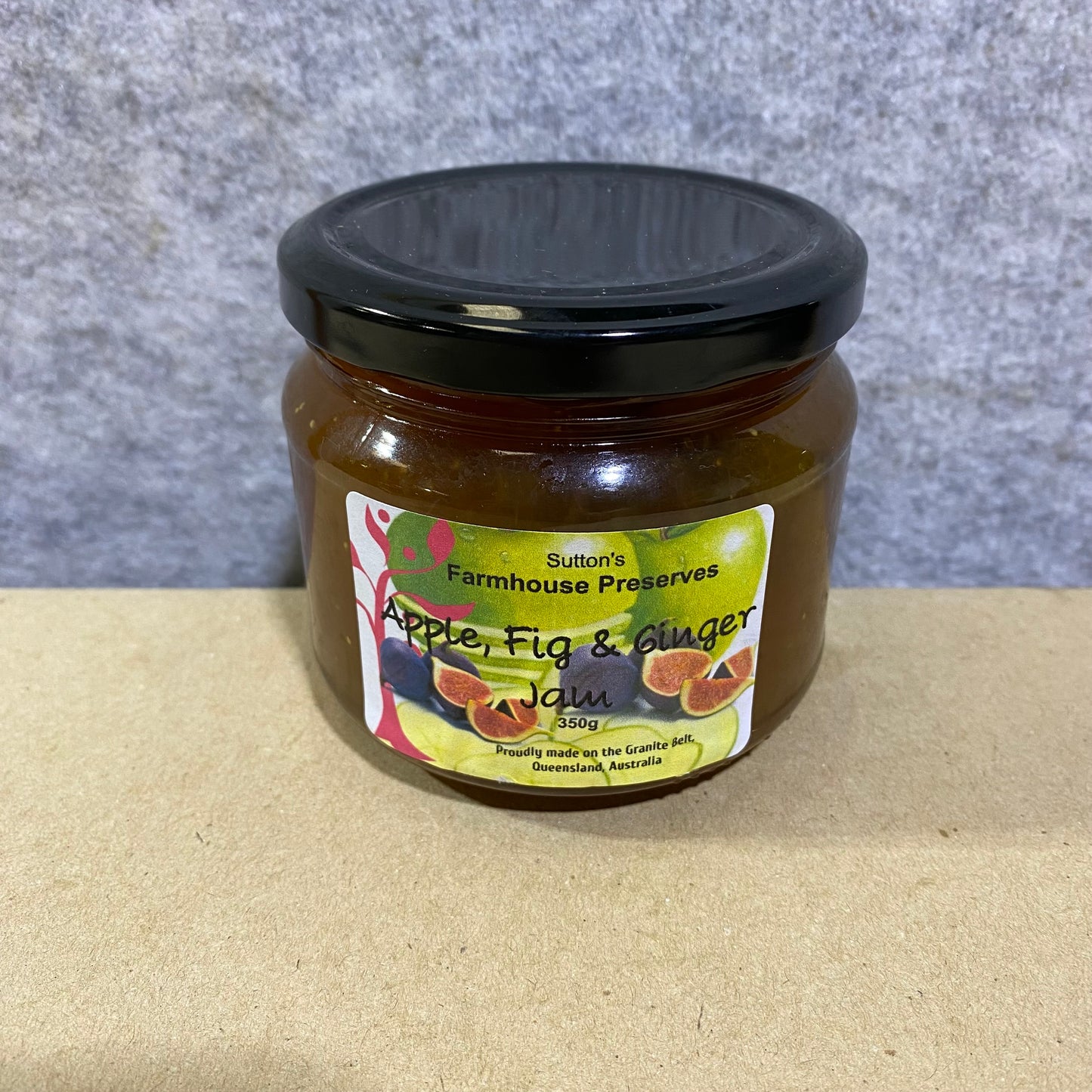 Apple, Fig & Ginger Jam (350g)
