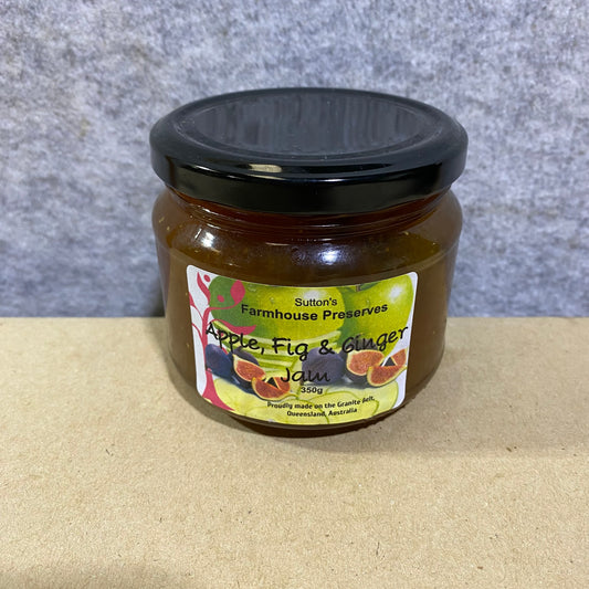 Apple, Fig & Ginger Jam (350g)