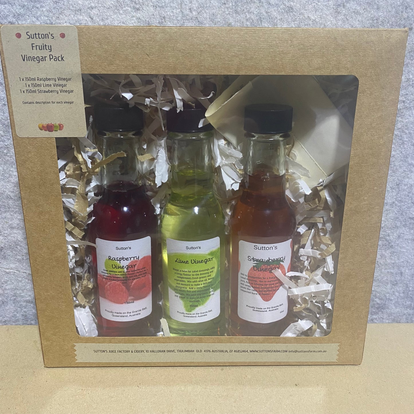 Trio Fruity Vinegar Pack