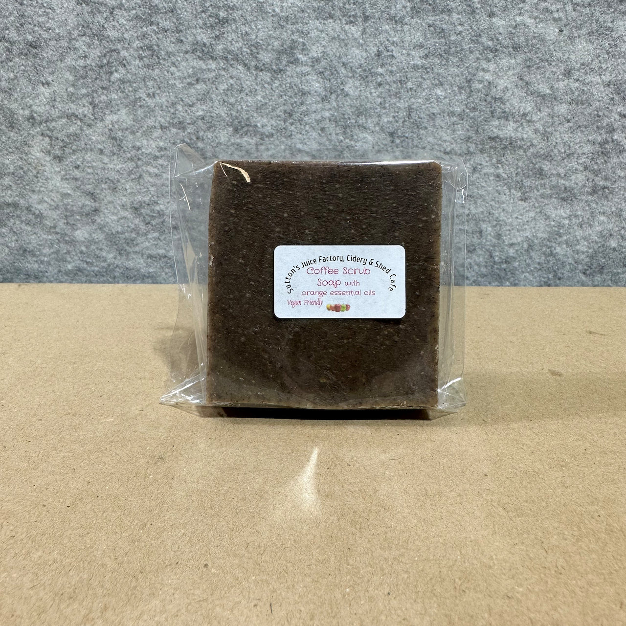 Coffee Scrub with Orange Essential Oils Soap