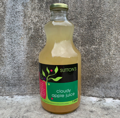 Cloudy Apple Juice - Box of (8x 1lt Bottles)