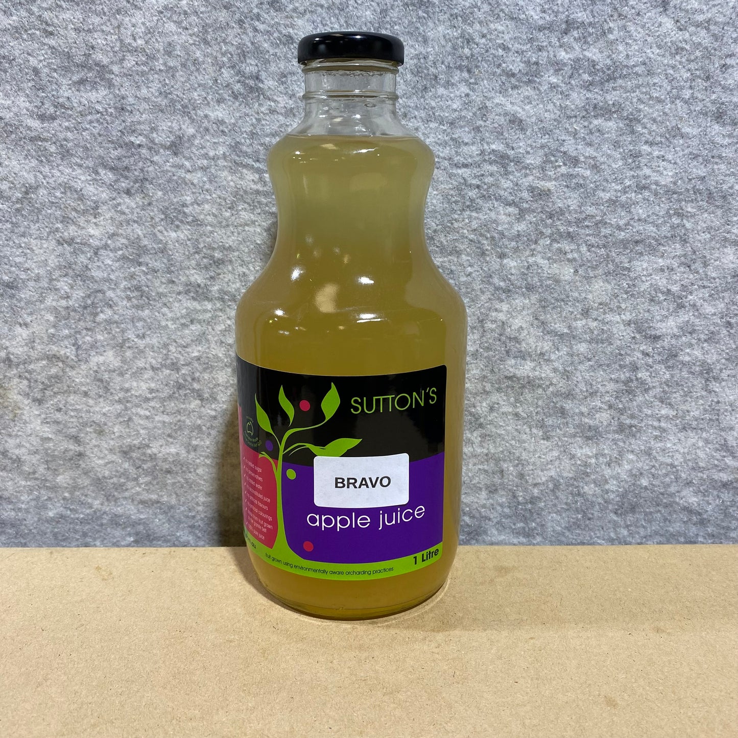 Bravo Apple Juice (1lt Bottle)