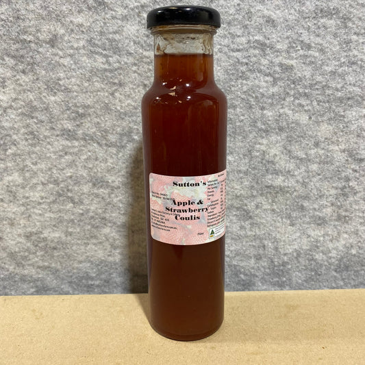 Apple & Strawberry Coulis (250ml)
