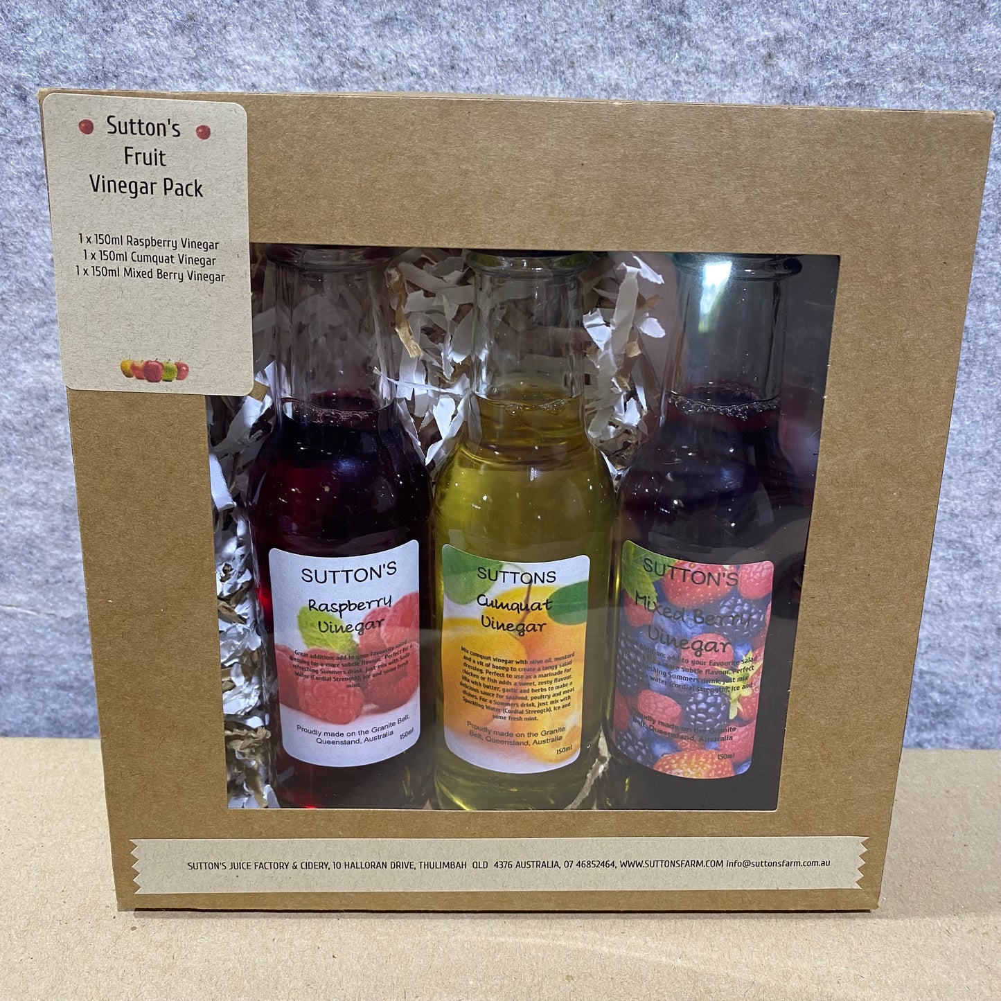 Trio Fruity Vinegar Pack