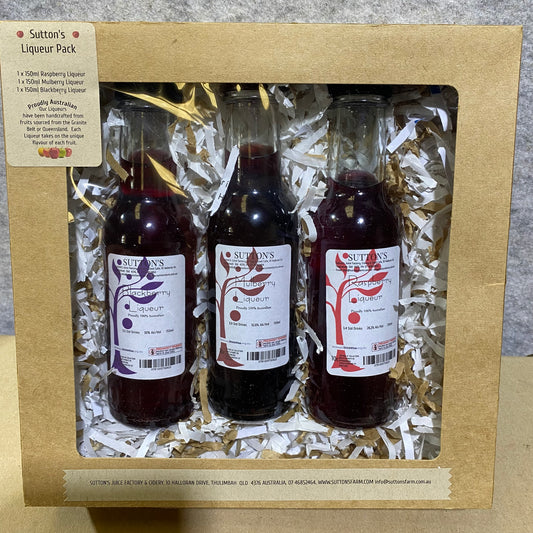 Trio Fruity Liqueur Gift Pack