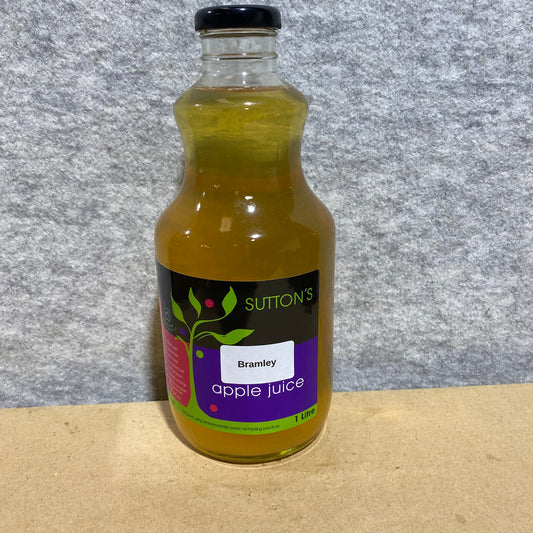 Bramley Apple Juice (1lt Bottle)