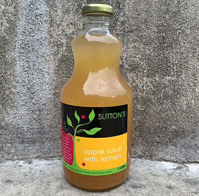 Apple Juice with Lemon (1lt Bottle)